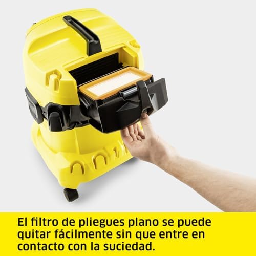 Miniatura 7 de Kärcher Wd 4 V-20 5 22 Aspiradoras En Seco Y Húmedo, Amarillo