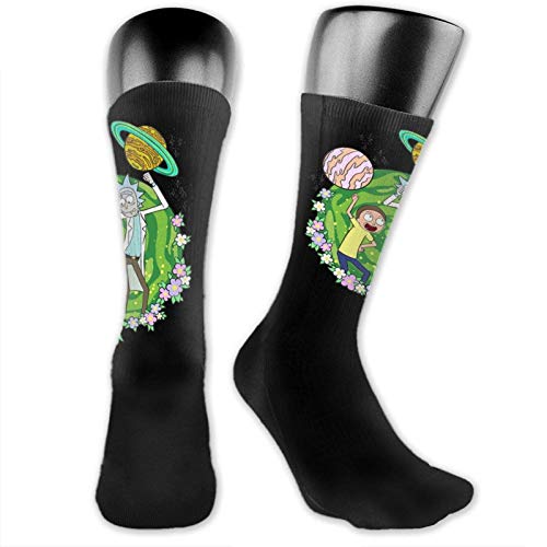 Lsjuee Rick & Morty Calcetines cómodos Calcetines cálidos Calcetines deportivos cómodos