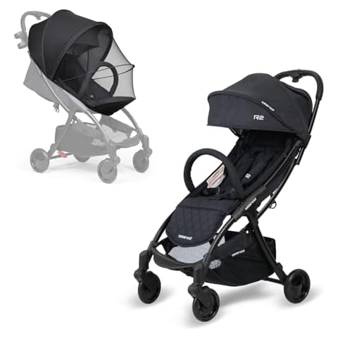 Beberoad Love R2 Lightweight Baby Stroller + Beberoad Love Stroller Sunshade Mosquito Net Cover