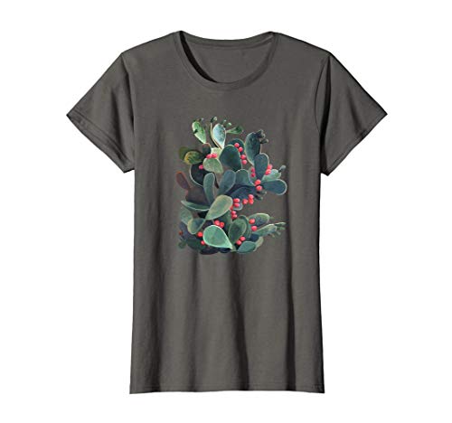 Womens Cactus T-Shirt for Women - Prickly Pear Cactus - Desert