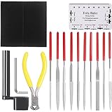 Kulannder Guitar Care Kit: 15-Piece Accessories Set for Guitar, Ukulele, Bass & More - Includes Files, Ruler, Winder, Cutter, Wrench & Case - Image 6