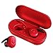 Produktbild Yowablo Ohrhorer in Ear,Ohrhorer Sport,Funk-Kopfhörer,Ear Ohrhörer Kabellos,Bluetooth 5.0 Headset TWS Drahtlose Kopfhörer Mini-Ohrhörer Stereo-Kopfhörer ( rot )