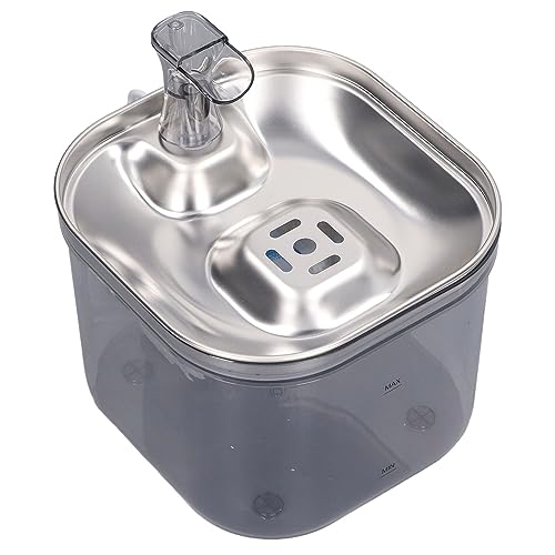 Fuente de agua automática para gatos acero inoxidable