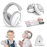 ONITOON Baby Ear Muffs, 2-in-1 Baby Noise Canceling Headphone, Hearing Protection for Babies 0-48 Months, Adjustable Headband