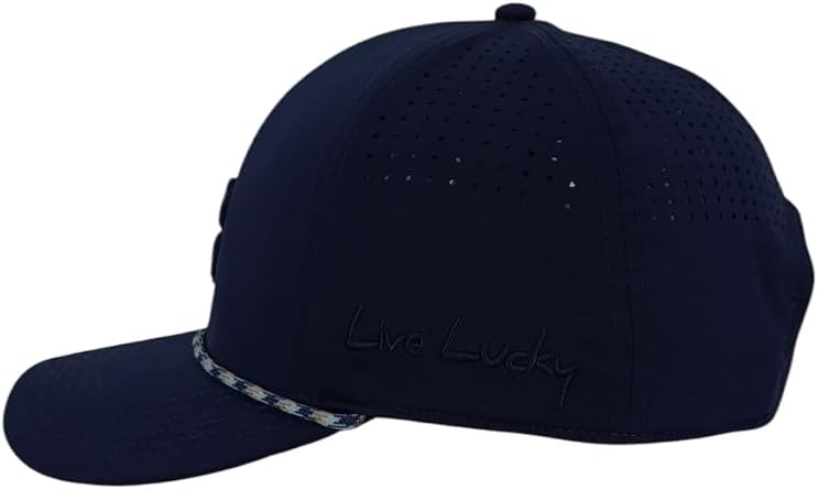 Black Clover, Unisex, Manhattan 1 Adjustable Hat, Navy Hat/3D Navy Clover, One Size