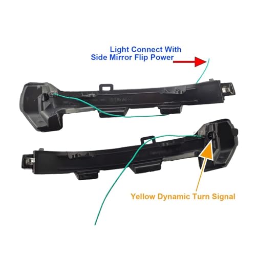 Indicateur clignotants dynamiques Passat B8 clignotement LED sequentiel - 7