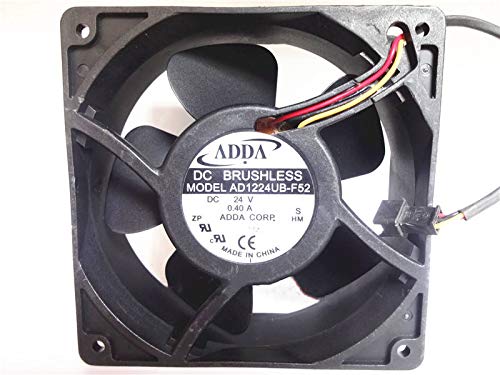 FOR ADDA AD1224UB-F52 12038 12cm 120mm DC 24V 0.2A DC Brushless Cooling Fans blower industrial cooler