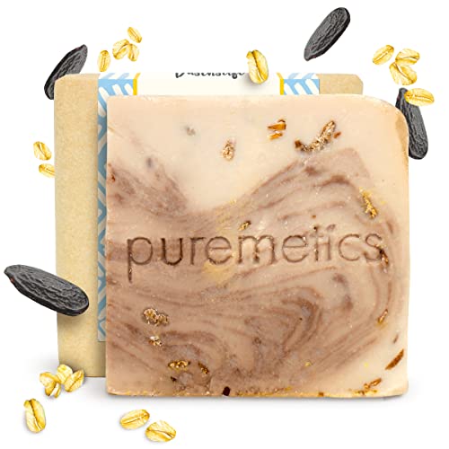 Bio-Seife Puremetics Zero Waste Duschseife mit Hafermilch