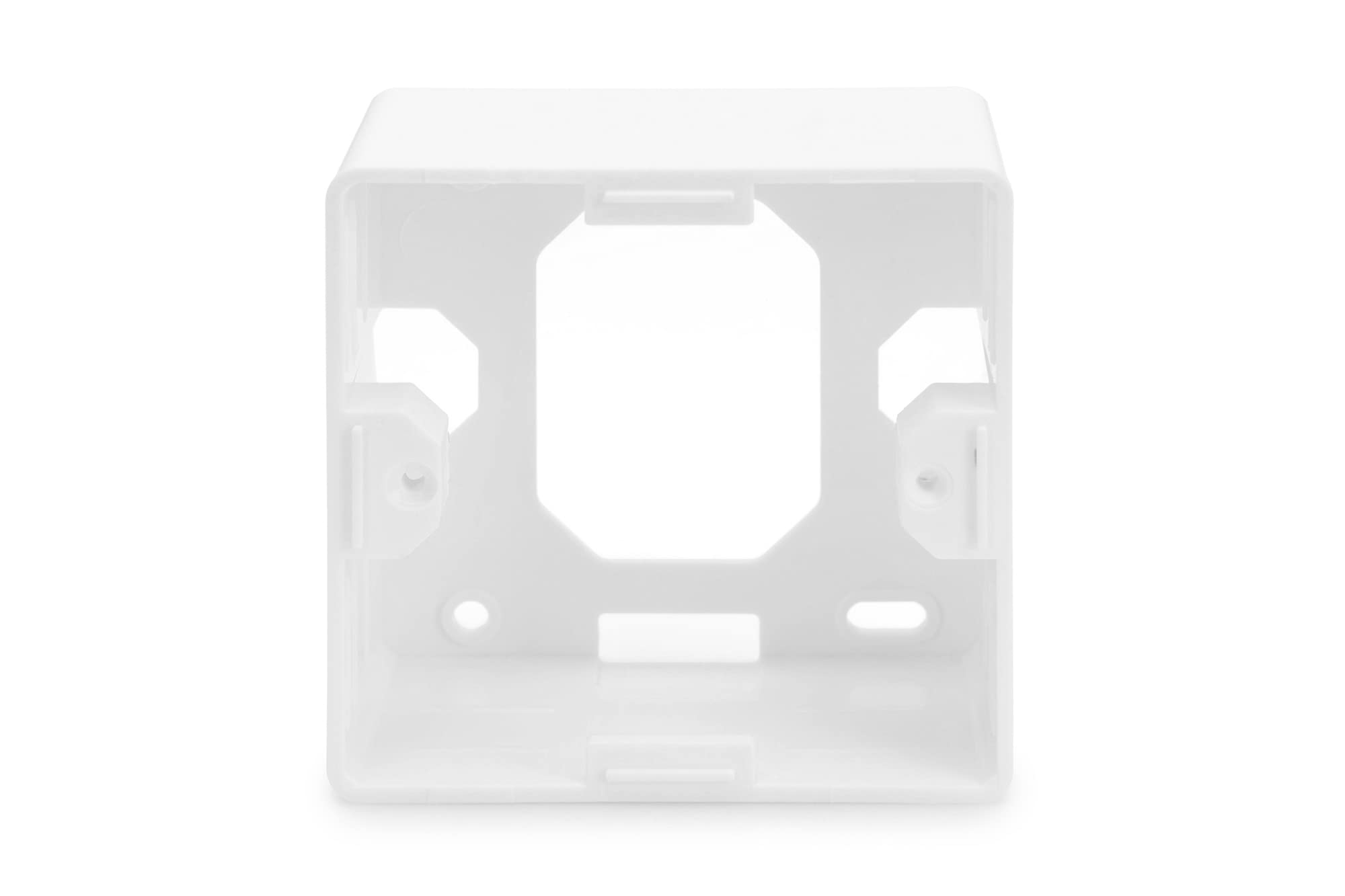 DIGITUS Prise courant Cat.6 classe E, 2 x RJ45, blindé