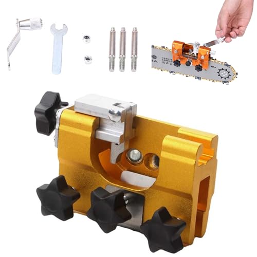 Shirem Saw Sharpener, Shirem Universal Chainsaw Sharpener, Sherem Universal Chainsaw Sharpener, Sherum Chainsaw Sharpening, Sherem Chainsaw Sharpening, Sherum Chain Saw Sharpener Tool (1set B)