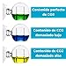 Imagen de Measury Prueba continua de CO2 Acuario con 30 ml de líquido de prueba de 20 mg