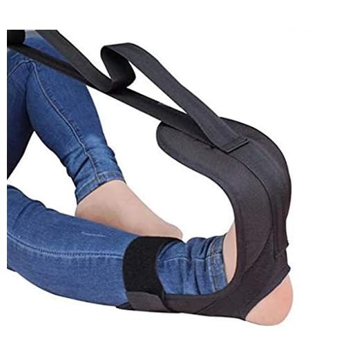 Yoga Rehabilitation Stretching Strap, Ligament Stretching Belt Foot Drop Stroke Strap with Loops, Plantar Fasciitis Leg Training Foot Ankle Joint Correction for Ballet,Taekwondo Gymnastics Exercises