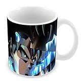 Impreso en Francia Taza Dragon Ball Z DBZ Super Son Goku - Taza con diseño de dibujos animados