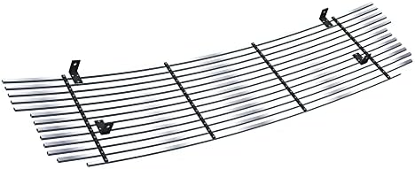 APS Premium Stainless Steel Chrome 8x6 Billet Grille Compatible with Ford F-150 Harley Davidson Lightning 1999-2003 & Expedition 99-02 & F-150 Heritage 04 Main Upper N19-S27058F