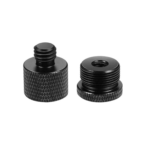 Butyeak Adaptador 5/8 Hembra a 1/4 Macho Para Trípode, Cámara y QR Plate - Rosca de 1/4 a 5/8 Pulgadas - Tornillo Para Micrófono - Brass 2 Piezas | Ya disponible en tu tienda friki favorita! En mundofriki.es!