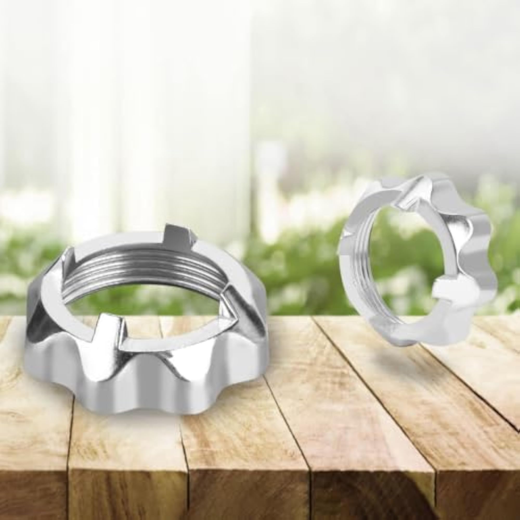 Stainless Steel Meat Grinder Replacement Nut for Kitchen