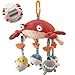 Produktbild TUMAMA Baby Kinderwagen Spielzeug ab 0 2 3 4 6 8 9 12 Monate, Krabbe Spielbogen Anhänger Greifspielzeug Babyspielzeug mit Spiegel und Ton, Plüsch Hängespielzeug Neugeborenen Mädchen Jungen Geschenk