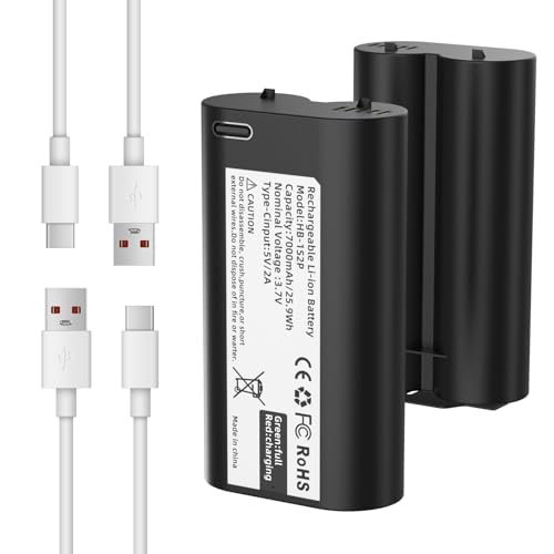 SAPBJ 2 Pack 7000mAh Replacement Battery for myQ Smart Garage Video Keypad
