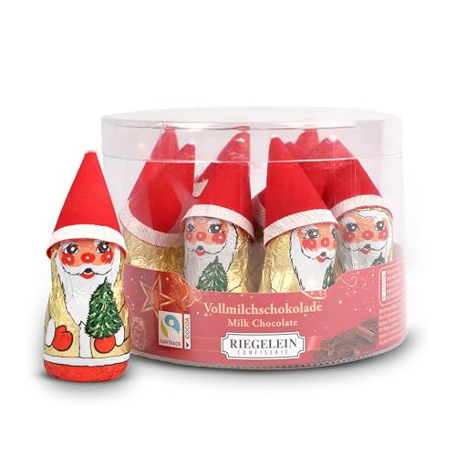 Riegelein Weihnachtsmänner aus Vollmilch-Schokolade, 10 Stück á 14...