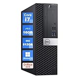 【整備済み品】デル デスクトップOptiPlex 3050SFF又5050SFF高性能第7世代Corei7 7700 デスクトップPCWindows11 64bit/MS O-ffice 2019搭載 初期設定済/WIFI/Bluetooth/DP/HDMI/USB3.0/180日保証 (メモリ16GB+SSD512GB)