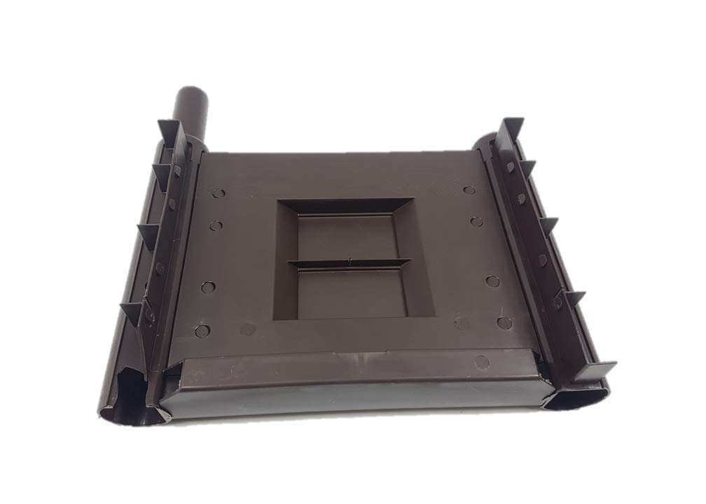 Blinky 96156-06 Italia Fioriera Con Grigliato, Marrone, 100 x 43 x 142 Cm