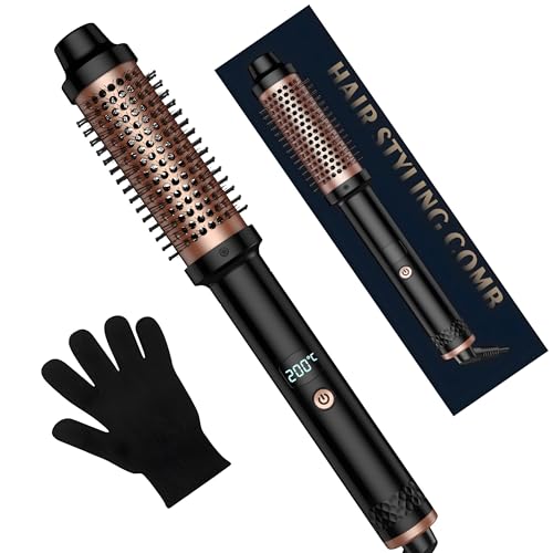 Brosse chauffante soufflante pour un brushing parfait pressé le matin