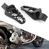 Le repose-pieds utilise des crampons coniques en acier inoxydable pour augmenter la friction pour une adhérence de qualité supérieure, et offre une assise solide pour un meilleur contrôle du vélo, il a un impact significatif sur le contrôle général de votre vélo pour une conduite plus sûre