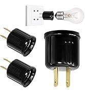 Amazon.co.jp : Pispoer ソケット変換コンセントアダプター E26用