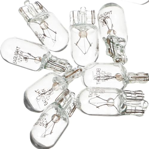 GLEAVI 10 Peças Lâmpadas De Painel De Instrumentos Lâmpadas Pequenas Luzes Do Painel Do Carro 12V 5W