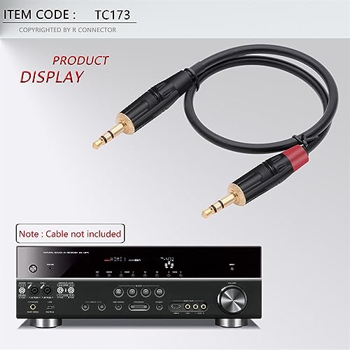 Fiche jack 3.5mm mâle stéréo résoudre faux contact de casque audio lot 100 - 5