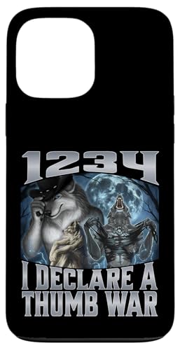 1234 I Declare A Thumb War スマホケース iPhone 13 Pro Max 用