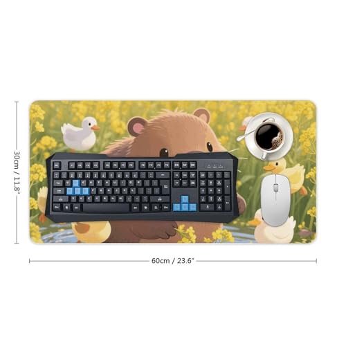 Desk Pad Protector 30x60 cm Extendido Base Antideslizante miniatura 2