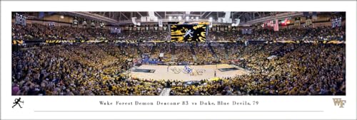 Wake Forest Basketball - Unframed 40 x 13.5 Poster by Blakeway Panoramas