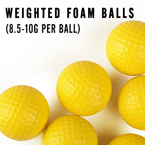 CHAMPKEY Practice Foam Golf Balls - 16 or 32 Pack | Limited Flight, True Spin and Feel Training Balls - Image 3