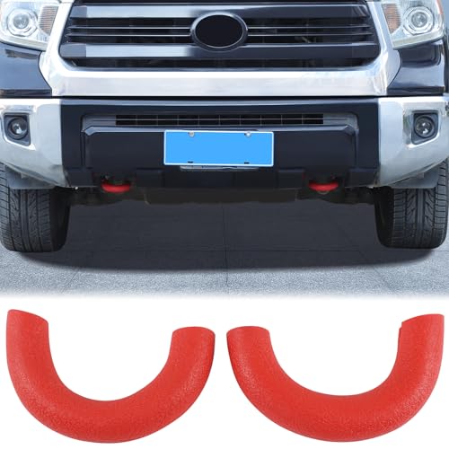 Aunginsy Front Bumper Tow Hook Covers Compatible with Toyota Tundra