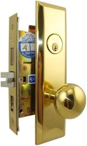 Mortise Lock Entry Lockset Deadbolt for Residential Commercial Backset 2-3/4" HQ Grade 3 Heavy Duty (Left Hand) Mortise Lock Entry Lockset Deadbolt for Residential Commercial Backset 2-3/4" HQ Grade 3 Heavy Duty (Left Hand)