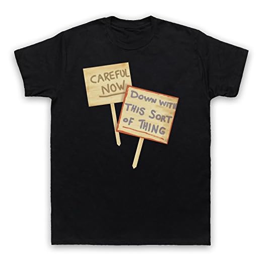 My Icon Konst & Clothing Father Krilly Down med This Sort of Thing Noeful Now Skyltar Komedi TV T-shirt för män