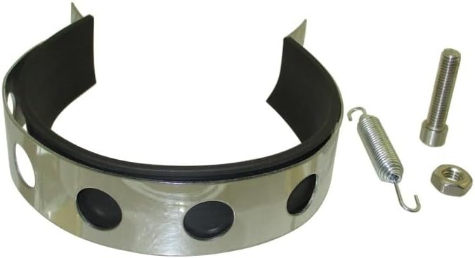 Hanger Band Silencer Clamp 90mm Fit For Motorcycle Pit Dirt Bike