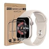 Cable Leader Lot de 2 films de protection d'�cran en verre blind� pour Apple Watch Series 7/8/9 (45 mm), anti-rayures, �tanche, toucher sensible, pas de bulles, film de protection d'�cran HD