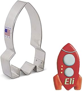 Ann Clark Cookie Cutters Space Rocket Cookie Cutter, 10.2 cm
