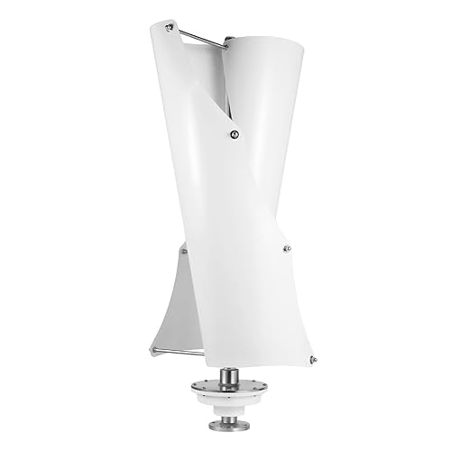 Vertikale Windgenerator, 12V 400W Windkraftanlage Komplett Set mit Controller Windrad