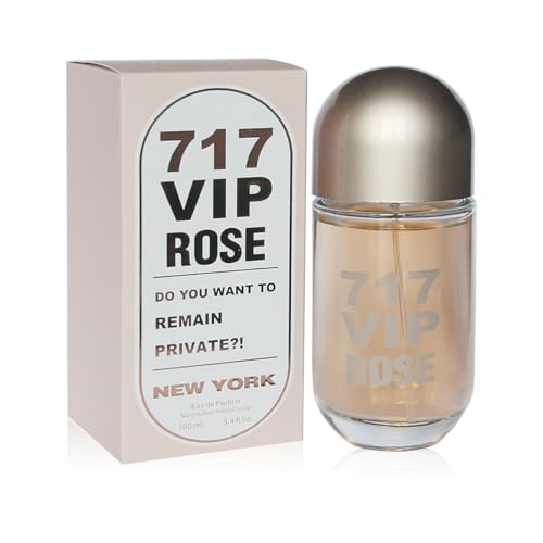 CEROD Secret Plus 717 VIP Rose, Fragrance for Women, 3.4 Oz -100 ml/Eau De Parfum Natural Spray Vaporizateur / FL1932