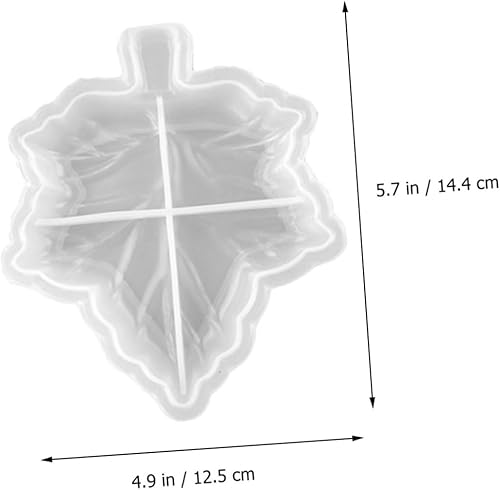 Miniatura 5 de SEWACC Molde de cenicero para bricolaje, moldes de silicona para bandeja de exhibición de resina, modelo de bandeja de joyería, moldes de adornos de