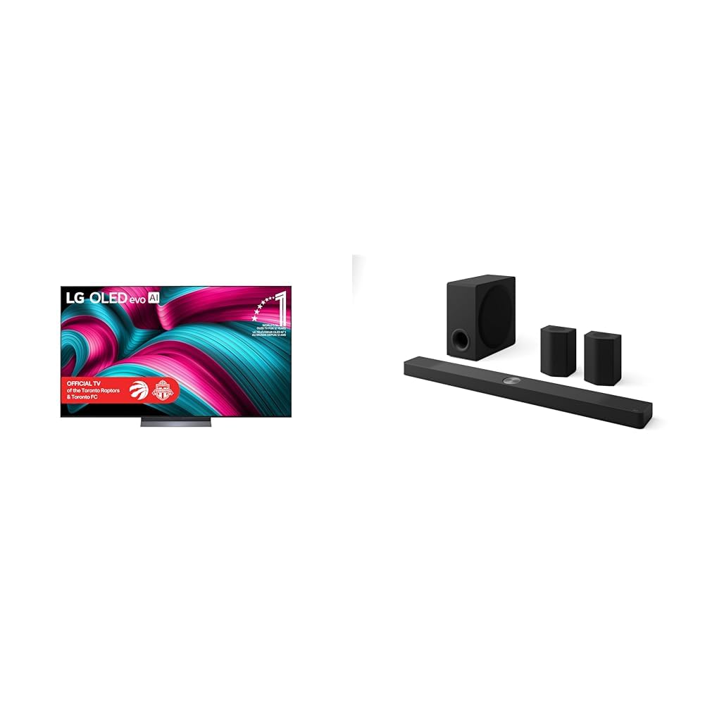 LG 65-Inch C5 OLED evo 4K Smart TV - α9 AI Processor 4K Gen 8, Alexa Built-in, Up to 144Hz Refresh Rate, HDMI 2.1, G-Sync, FreeSync, VRR, WebOS 25, Dolby Vision (OLED65C5PUA, 2025) — view 33