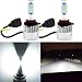 Alla Lighting 8000lm Xtremely Super Bright HIR2 9012 LED Headlight Bulbs COB Xenon White High Power Mini LED 9012 Headlight Bulb Conversion Kits Bulbs