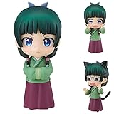 Anime Character Maomao Cute Figure PVC Sitting/Standing Doll Ornaments Can Be Placed On The Bookcase Desktop (Standing Posture can Change face)