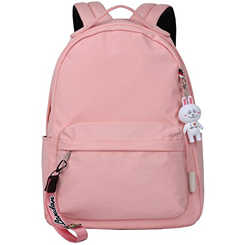 Mocha weir JIAYBL Niños Escuela Chicas Señoras Mujeres Mochila  Rosa 02