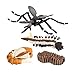 Generic 4 pièce Vie Cycle Chiffres, Insectes en Plastique Moustique Jouet Figure-Authentique Peint À La Main Modèle