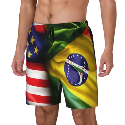 Short de bain homme compression à séchage rapide confortable