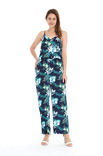 Image of Family Matching Hawaiian Clothes, Orchid Breeze Navy | Lightweight 100% rayon • Family matching outfits • Beach vacations • Luaus • Cruises • Family photos